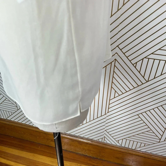 Just Cavalli Ivory See Through Scarf Decorated Blouse Top Size 42 / US 6 - Picture 8 of 12